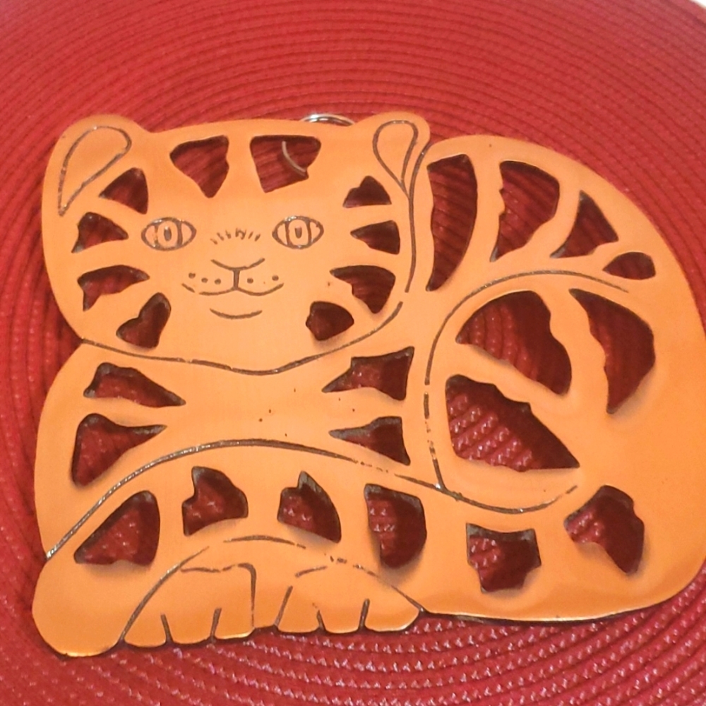 OldDutch International Metal Copper Cat Trivet